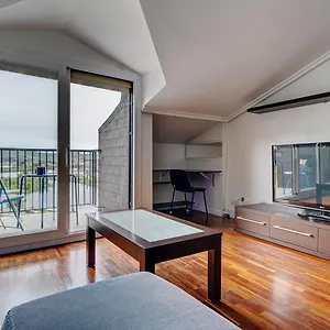  Appartement Luminoso Atico Con Terraza, Irun, Parking, 4pax Espagne